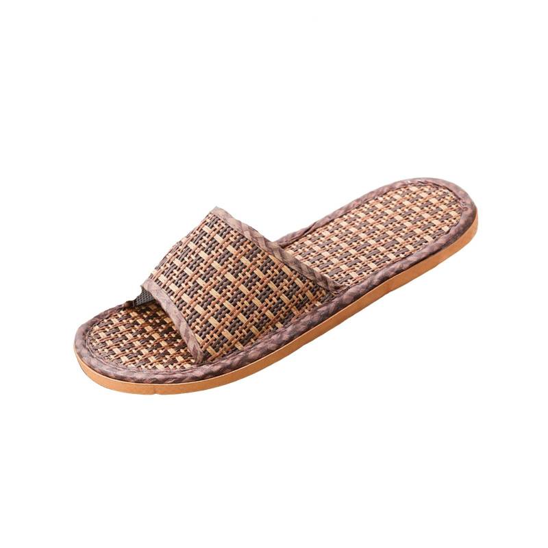 Damen Herren Paare Mode Casual Home Hausschuhe Indoor Boden Flache Schuhe Sandalen 40-41 von Joom DACH