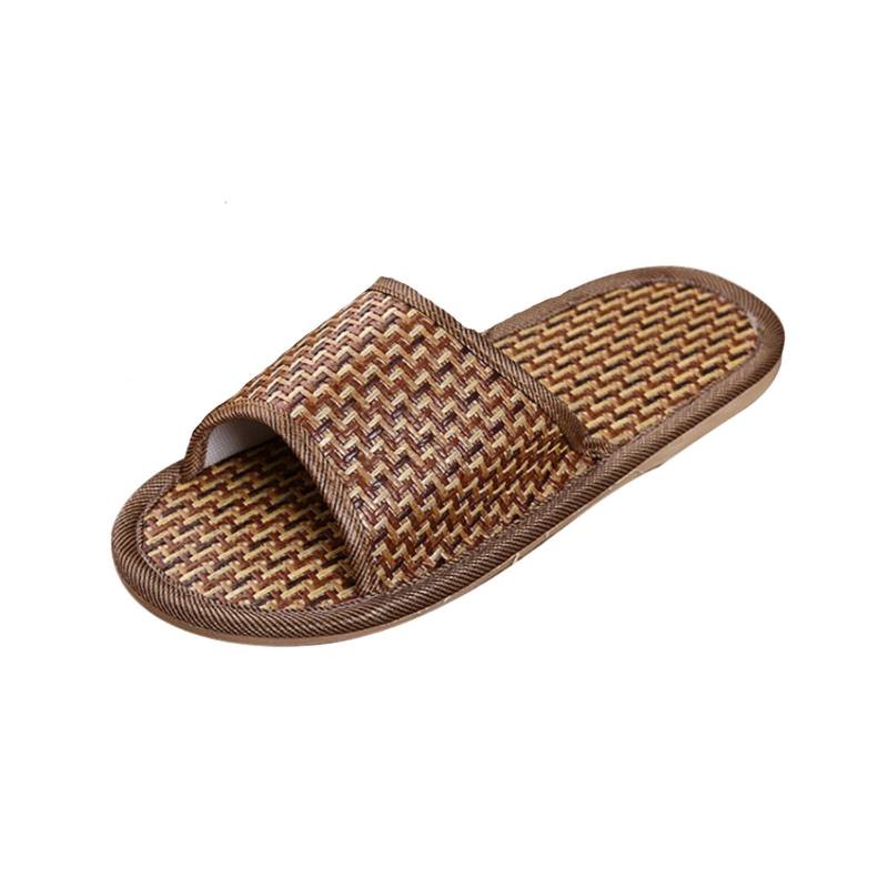 Damen Herren Paare Mode Casual Home Hausschuhe Indoor Boden Flache Schuhe Sandalen 40-41 von Joom DACH