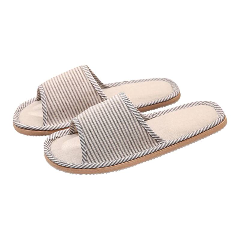 Damen Herren Paare Mode Casual Home Hausschuhe Indoor Boden Flache Schuhe Sandalen 44-45 von Joom DACH