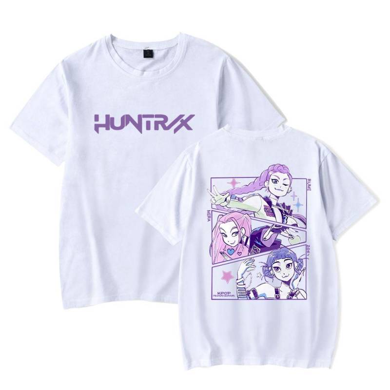 Damen Herren T-Shirts KPop Dämonenjäger Cartoon Druck T-Shirt Sommer Freizeit Damen Herren Kleidung Mode T-Shirts XXS weiß Damen Herren T-Shirts KPop Dämonenjäger Cartoon Druck T-Shirt Sommer Freizeit Damen Herren Kleidung Mode T-Shirts XXS weiß von Joom DACH
