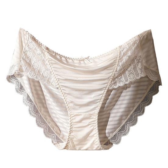 Damen-Höschen, mittlere Taille, Spitze, Schleife, Dekor, Übergröße, einfarbig, Bauchkontrolle, Butt-Lift, weich, dehnbar, schnell trocknend, antiseptisch, Damen-Unterhose 4XL von Joom DACH