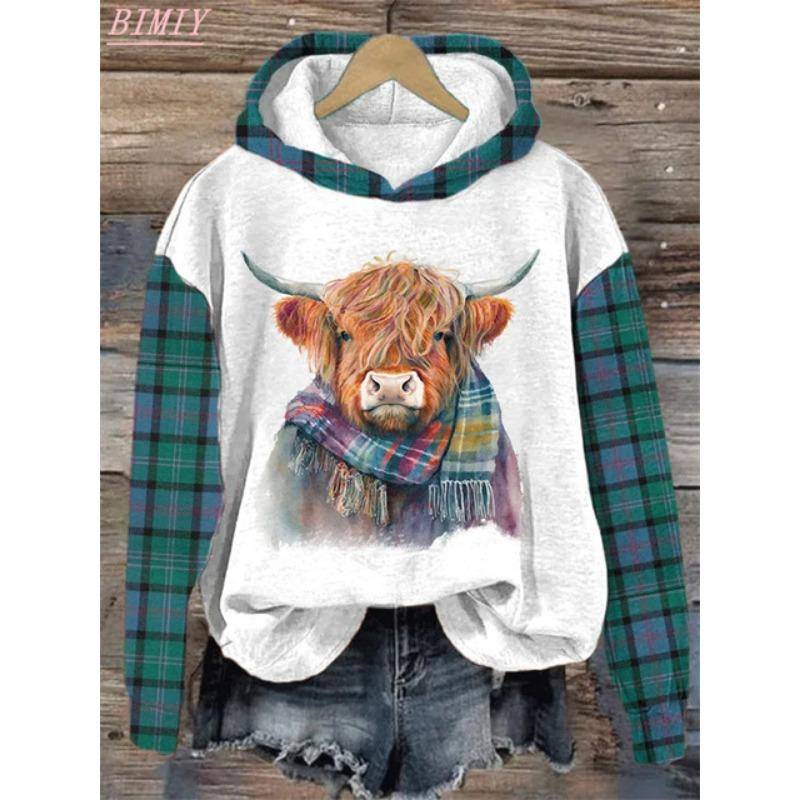 Damen Hoodies Lustige Kawaii Katze Tiere Gedruckt Hoodie Für Männer Sweatshirts Weibliche Kleidung Lässig Langarm Unisex Pullover M von Joom DACH