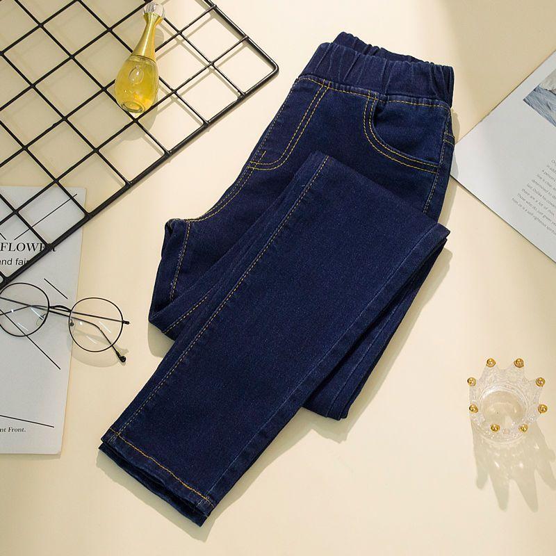 Damen Jeans High Waist Stretch Jeans Große Größe Stretch Slim Jeans 2XL von Joom DACH