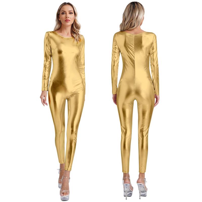 Damen Jumpsuit mit weitem Bein, Jumpsuit mit weitem Bein, Jumpsuit mit weitem Bein, Jumpsuit mit weitem Bein, Jumpsuit mit weitem Bein, Jumpsuit mit weitem Bein, Jumpsuit mit weitem Bein, Jumpsuit mit weitem Bein XL gold von Joom DACH