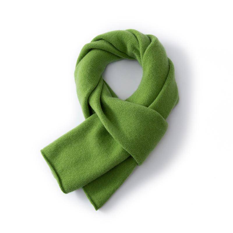 Damen Kaschmirschal Qinghe Kaschmir 30% Kaschmir 70% Wolle Damen Herbst und Winter Kaschmirschal weich und warm hellgrüne von Joom DACH