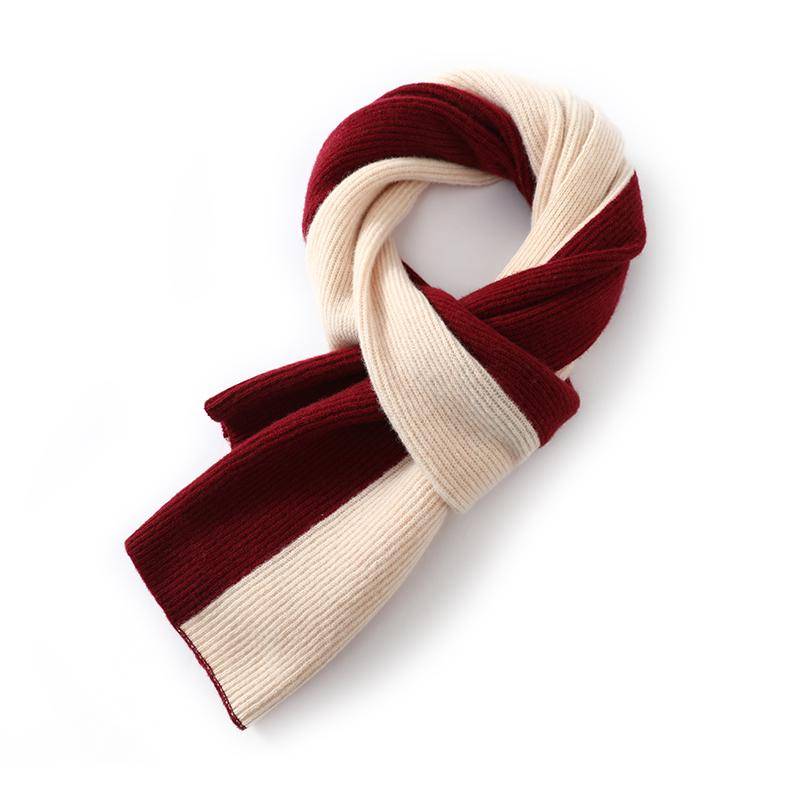 Damen Kaschmirschal Qinghe Kaschmir 30% Kaschmir 70% Wolle Damen Herbst und Winter Kaschmirschal weich und warm beige von Joom DACH