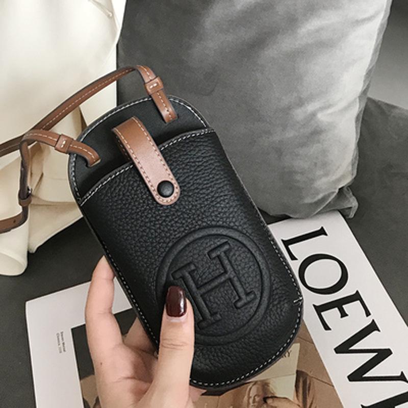 Damen Leder Crossbody Handytasche - Sommerkollektion 2025, Elegantes & Kompaktes Design von Joom DACH