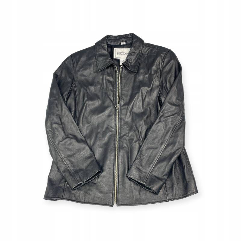Damen Lederjacke schwarz MODERN ESSENTIALS M - Gebraucht von Joom DACH