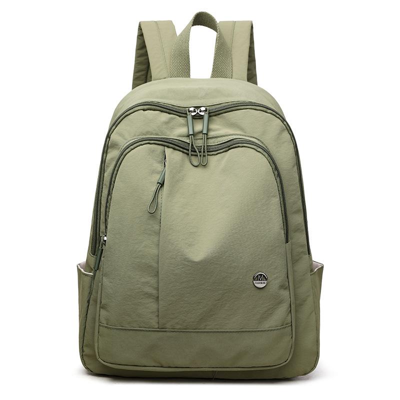 Damen Leichter Oxford-Stoff Reise-Rucksack - Stilvoll Minimalistisch Lässig Großes Fassungsvermögen Vielseitiges Design grün von Joom DACH