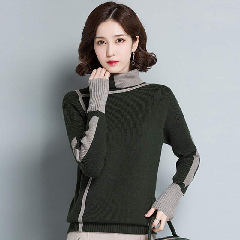 Damen Locker Verliert Keine Farbe Rollkragenpullover Strickpullover Herbst und Winter Kurzer Absatz Plus Samt Unterhemd M Damen Locker Verliert Keine Farbe Rollkragenpullover Strickpullover Herbst und Winter Kurzer Absatz Plus Samt Unterhemd M von Joom DACH