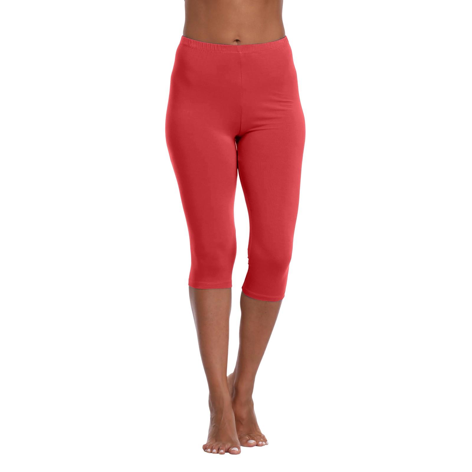Damen Low-Rise Slim Seven Leggings Lässige Hip Lift Yogahose L rot Damen Low-Rise Slim Seven Leggings Lässige Hip Lift Yogahose L rot von Joom DACH