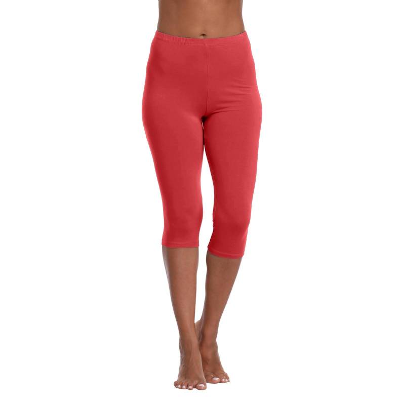 Damen Low-Rise Slim Seven Leggings Lässige Hip Lift Yogahose L rot von Joom DACH