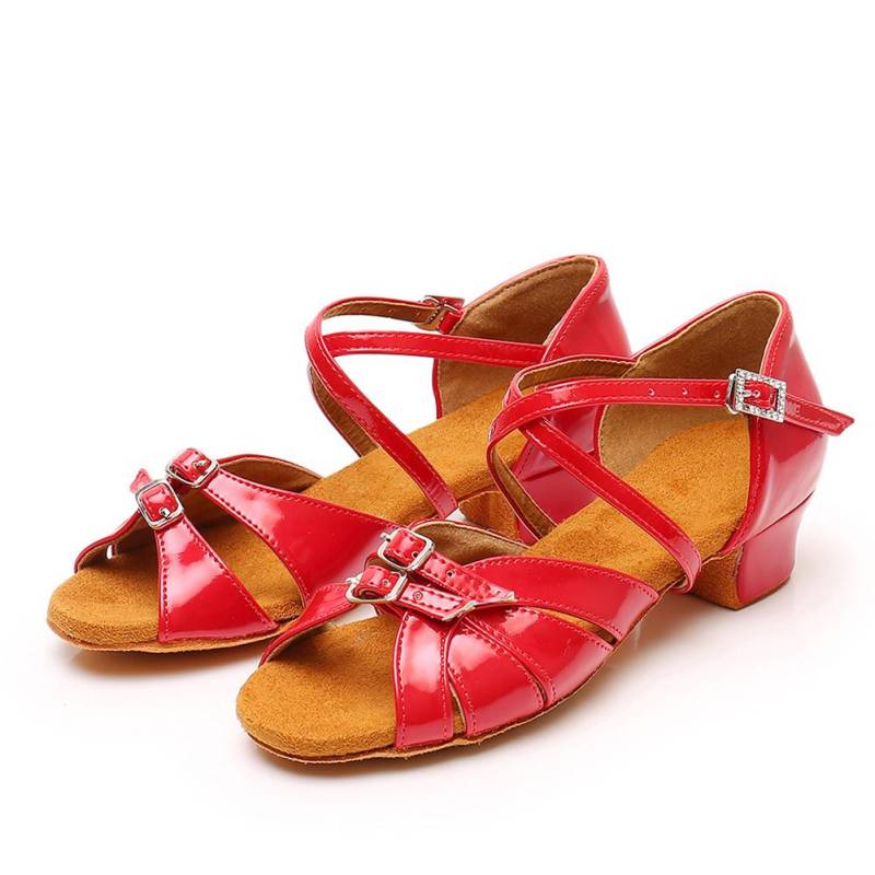 Damen Mädchen Kinder Latein Tanzschuhe Niedrige Absätze Salsa Latein Ballsaal Tango Schuhe Weiche Sohle 3,5 CM Absatz 38 rot Damen Mädchen Kinder Latein Tanzschuhe Niedrige Absätze Salsa Latein Ballsaal Tango Schuhe Weiche Sohle 3,5 CM Absatz 38 rot von Joom DACH