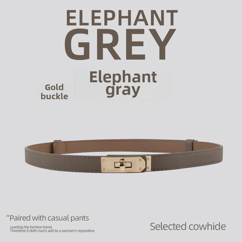 Damen-Modegürtel aus feinem Leder – Hochwertiges Rindsleder, vielseitiger Taillenschmuck für Kleider von Joom DACH