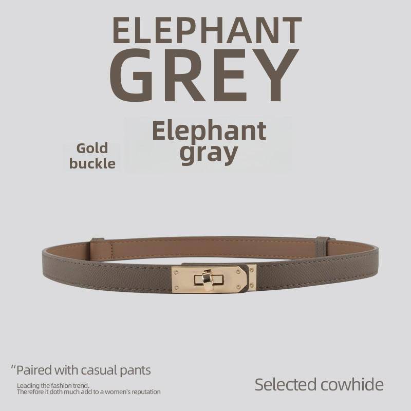 Damen-Modegürtel aus feinem Leder – Hochwertiges Rindsleder, vielseitiger Taillenschmuck für Kleider von Joom DACH