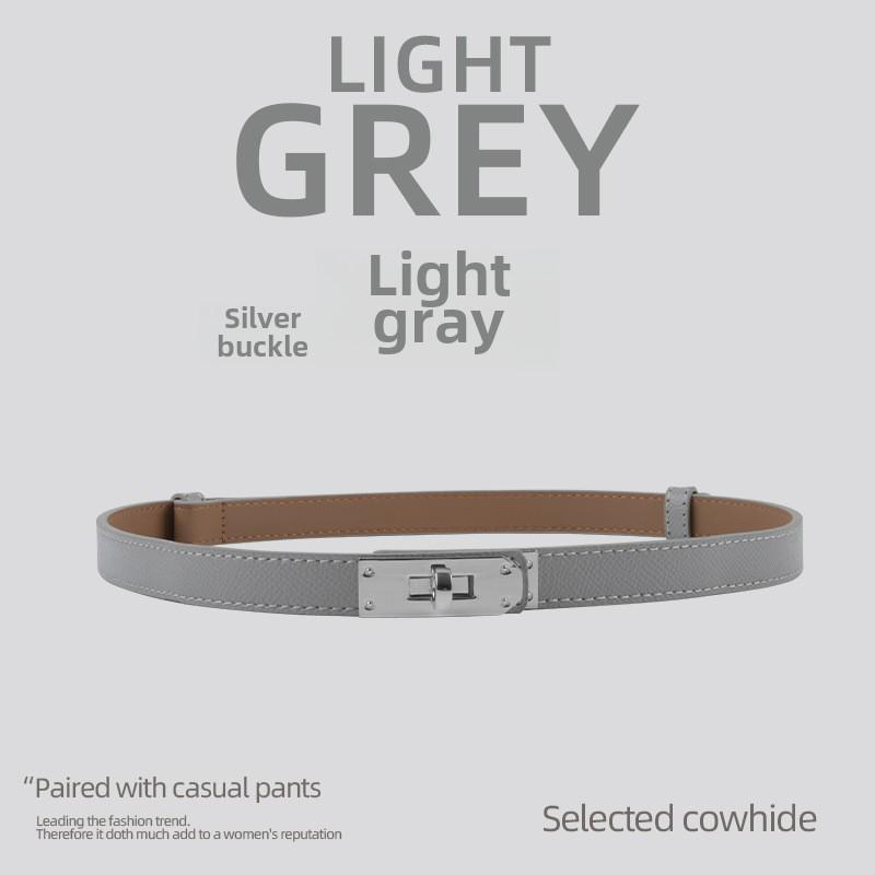 Damen-Modegürtel aus feinem Leder – Hochwertiges Rindsleder, vielseitiger Taillenschmuck für Kleider von Joom DACH