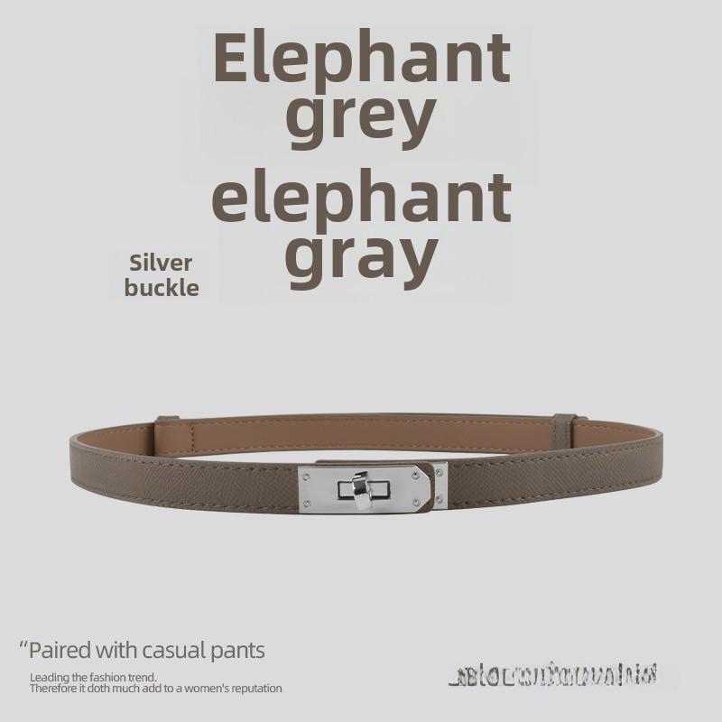 Damen-Modegürtel aus feinem Leder – Hochwertiges Rindsleder, vielseitiger Taillenschmuck für Kleider von Joom DACH