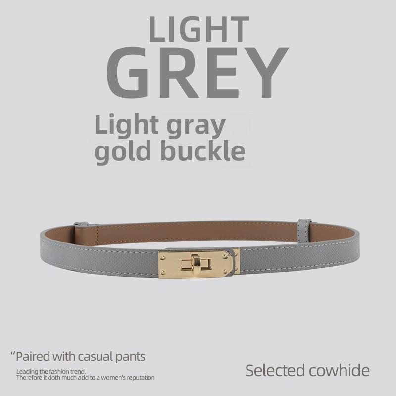 Damen-Modegürtel aus feinem Leder – Hochwertiges Rindsleder, vielseitiger Taillenschmuck für Kleider von Joom DACH