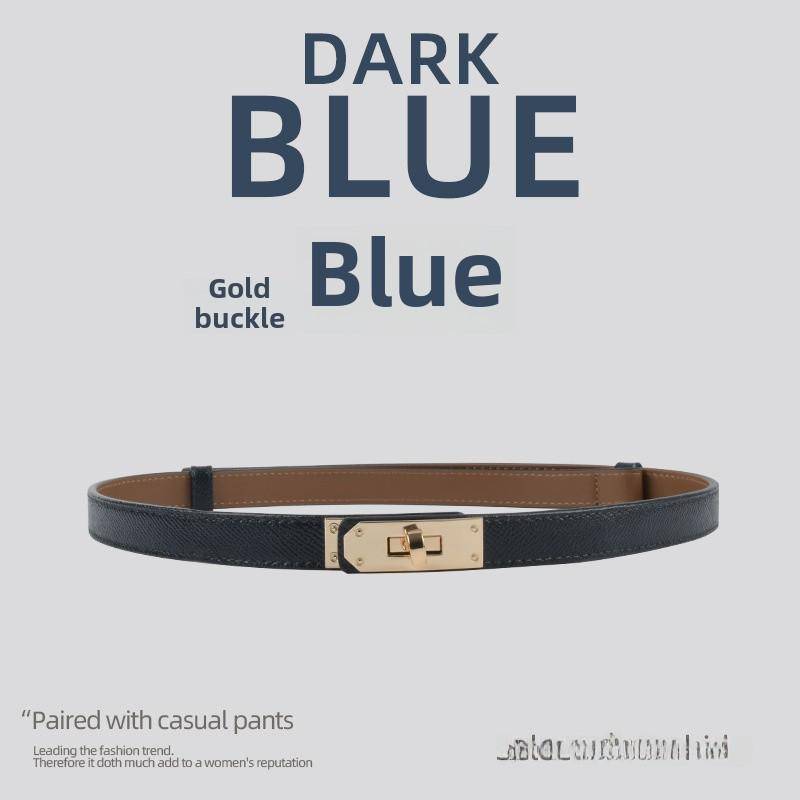 Damen-Modegürtel aus feinem Leder – Hochwertiges Rindsleder, vielseitiger Taillenschmuck für Kleider von Joom DACH