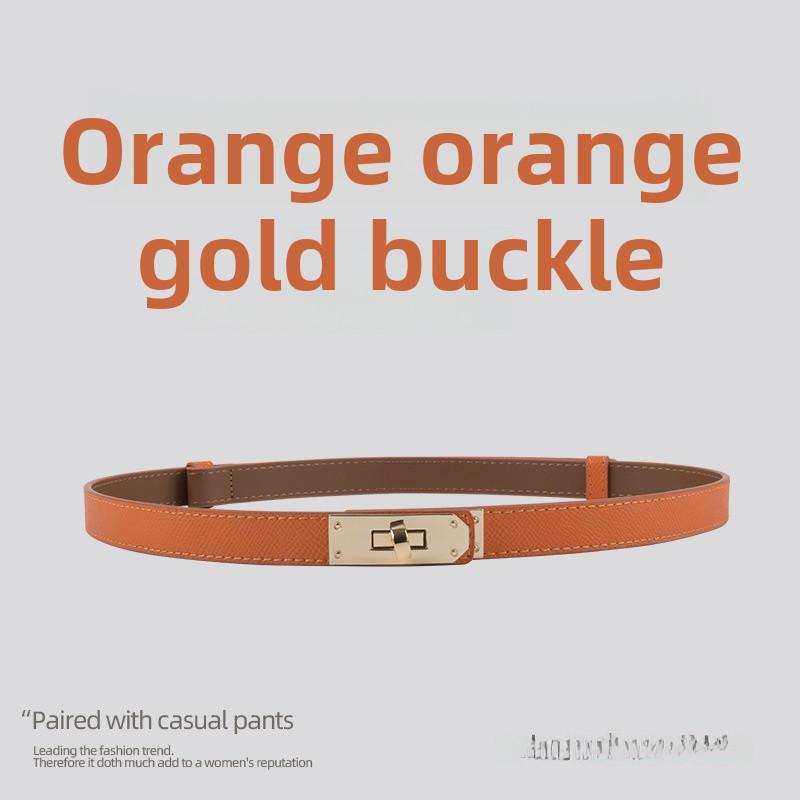 Damen-Modegürtel aus feinem Leder – Hochwertiges Rindsleder, vielseitiger Taillenschmuck für Kleider von Joom DACH