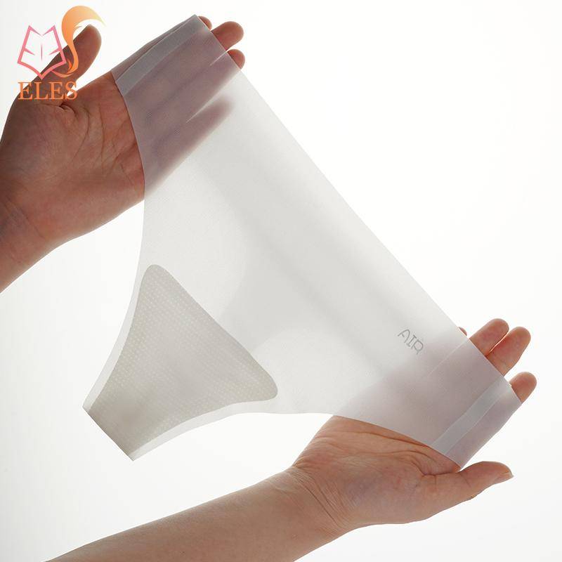 Damen Nahtlose Unterwäsche aus Eisseide mit unsichtbarem Tanga L grün von Joom DACH