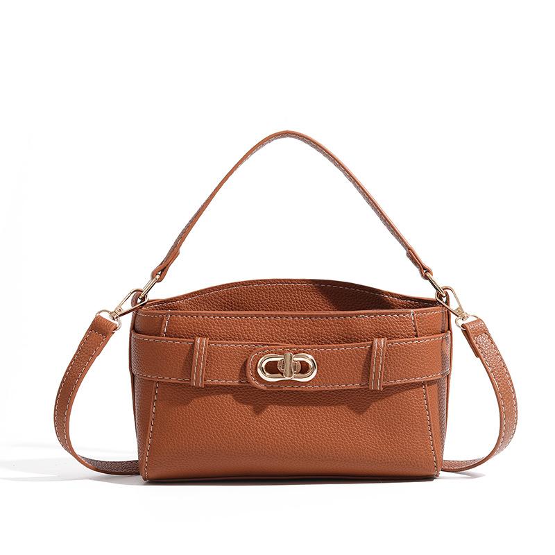 Damen Neue Umhängetasche Pendler Vielseitige Messenger Bag braun von Joom DACH