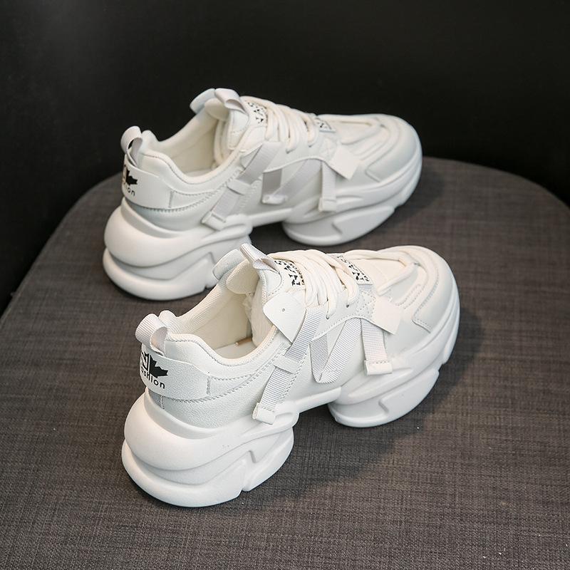 Damen Plateau-Sneakers Atmungsaktives Mesh Chunky Casual Dad Schuhe Sport Vulkanisierte Schuhe Frau Bunte Damen Sneakers 39 von Joom DACH