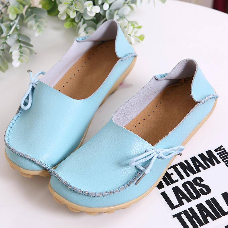 Damen-Plattformschuhe, echtes Leder, Mutter-Schuhe, Schnürung, verstellbare Dichtheit, Retro, bequemes Gehen, rutschfest, großer Schuh 40 mondstein blau Damen-Plattformschuhe, echtes Leder, Mutter-Schuhe, Schnürung, verstellbare Dichtheit, Retro, bequemes Gehen, rutschfest, großer Schuh 40 mondstein blau von Joom DACH