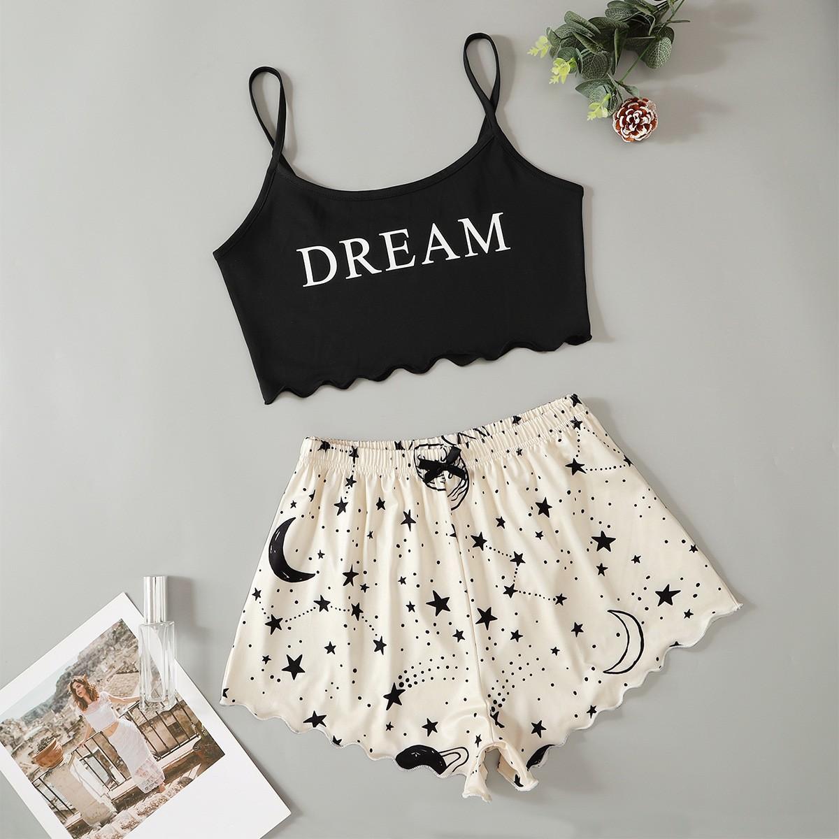 Damen Pyjama Set Sexy Dessous Leopardenmuster Sling Nachtwäsche V-Ausschnitt Ärmelloses Top und Shorts Sets Pyjama Homewear M weiß Damen Pyjama Set Sexy Dessous Leopardenmuster Sling Nachtwäsche V-Ausschnitt Ärmelloses Top und Shorts Sets Pyjama Homewear M weiß von Joom DACH