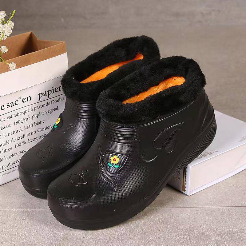 Damen Regenstiefel Winter Wasserdichte Schuhe Knöchel Schneestiefel Weibliche Plateau Dicksohlige Plüsch Anti-Rutsch Wasserdicht 38 schwarz Damen Regenstiefel Winter Wasserdichte Schuhe Knöchel Schneestiefel Weibliche Plateau Dicksohlige Plüsch Anti-Rutsch Wasserdicht 38 schwarz von Joom DACH