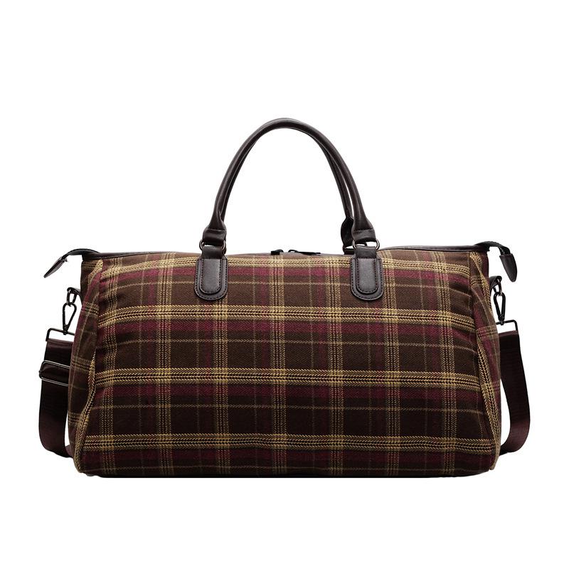 Damen Retro Koffer Reisetasche mit großer Kapazität Handgepäck Personalisierte Nische Zuhause Saisonale Kleider Aufbewahrungstasche braun von Joom DACH