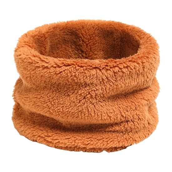 Damen Schal Einfarbig Verdickt Plüsch Weicher Stoff Winterschal Outdoor-Aktivitäten braun von Joom DACH