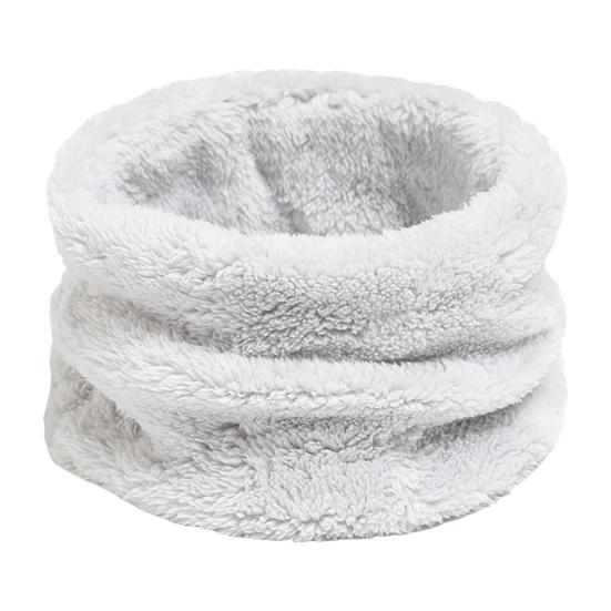 Damen Schal Einfarbig Verdickt Plüsch Weicher Stoff Winterschal Outdoor-Aktivitäten grau von Joom DACH