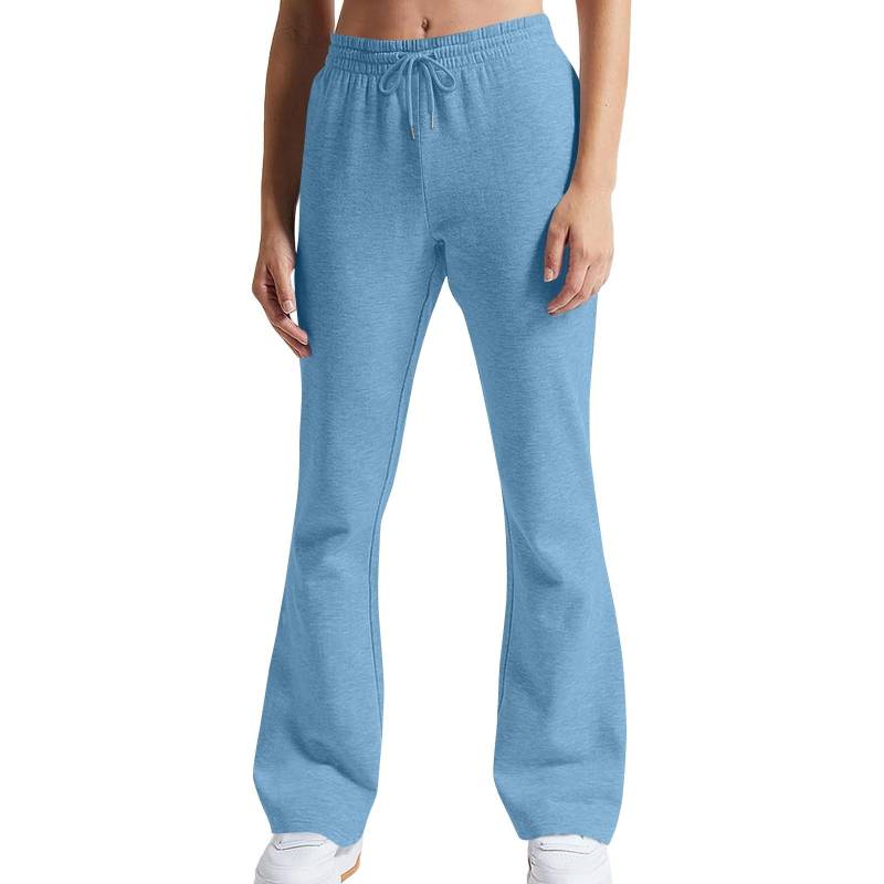 Damen Schlaghose Jogginghose Hohe Taille Baggy Sweatpants Kordelzug Sporthose M von Joom DACH