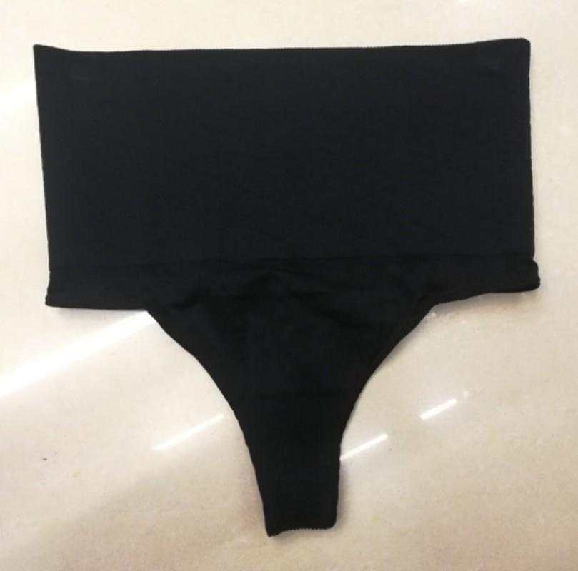 Damen Shapewear Miederslip mit hoher Taille und hoher Taille, Nahtlose Unterwäsche, Bauchkontrolle, Tanga, Shapewear, Große Sicherheitshosen für Damen 3XL von Joom DACH