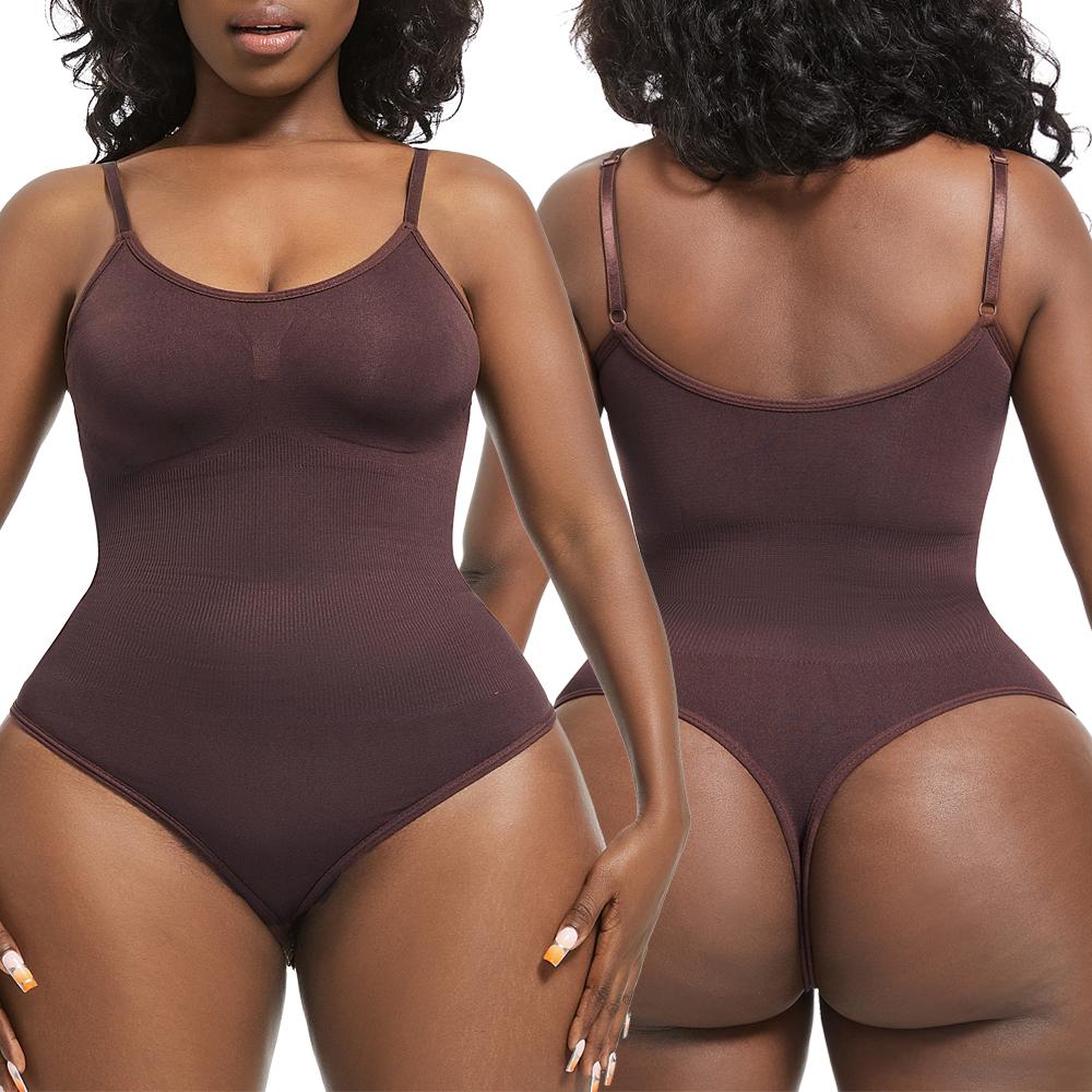 Damen Shapewear Miederslips Figurformender Miederslip Shapewear Figurformender Miederslip Shapewear für Schwangere L braun von Joom DACH