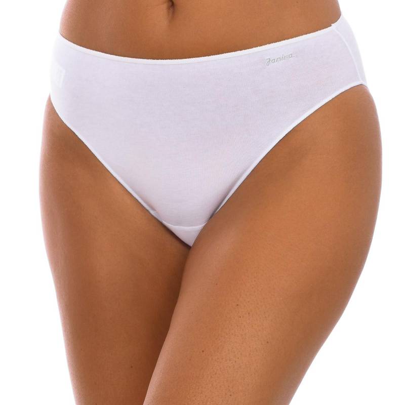 Brislip Perfect Day Slip aus Baumwoll-Stretchstoff für Damen 1031392 L weiß von Joom DACH