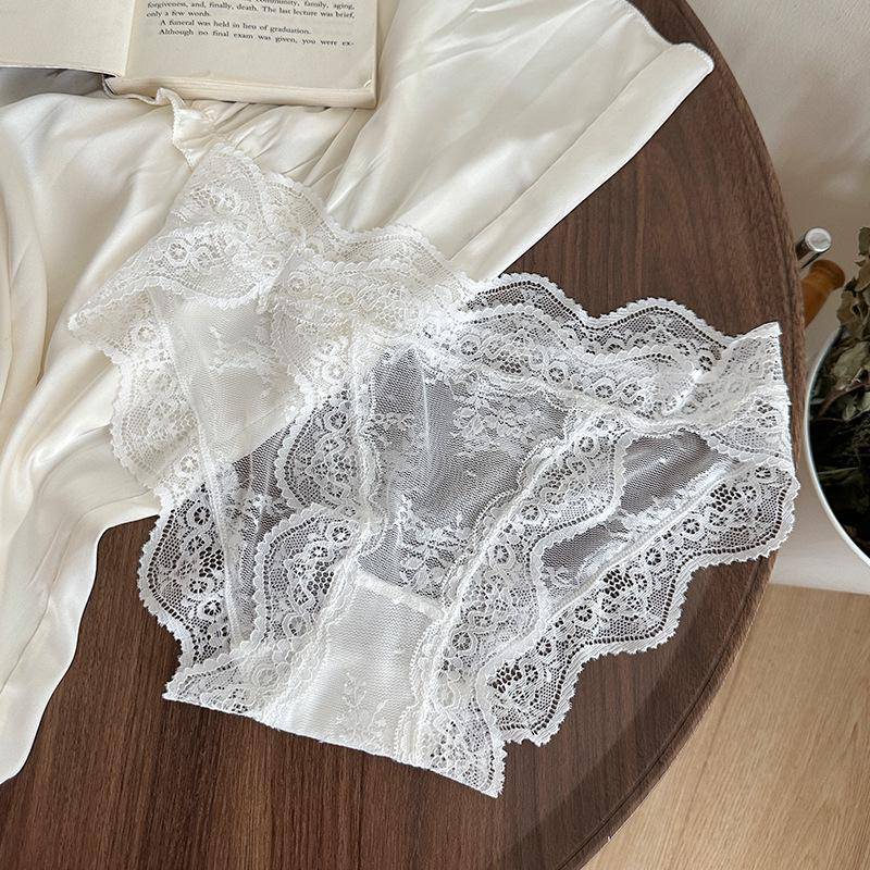 Damen-Slip mit nahtloser Spitze und niedriger Taille im japanischen Stil – Pure Desire Style, dünne Sommerslips One Size Damen-Slip mit nahtloser Spitze und niedriger Taille im japanischen Stil – Pure Desire Style, dünne Sommerslips One Size von Joom DACH