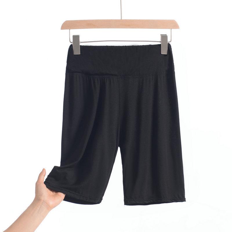 Damen Sommer 3-Punkt Baumwoll-Haifischhose: Leichte Leggings zur Unterstützung von Bauch und Hüfte, Anti-Expositions-Yoga-Shorts XL von Joom DACH