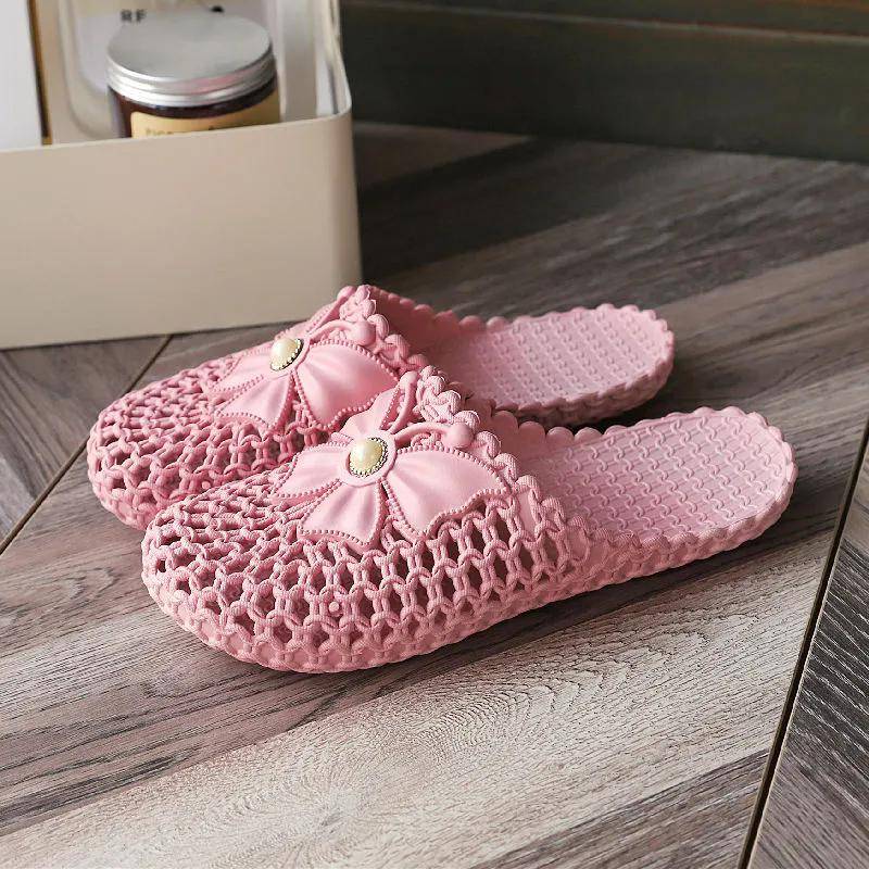 Damen Sommer Baotou Hausschuhe Einfarbig Leichte Flache Freizeit Hausschuhe Rutschfeste Outdoor Hausschuhe mit Weicher Sohle 36 rosa Damen Sommer Baotou Hausschuhe Einfarbig Leichte Flache Freizeit Hausschuhe Rutschfeste Outdoor Hausschuhe mit Weicher Sohle 36 rosa von Joom DACH