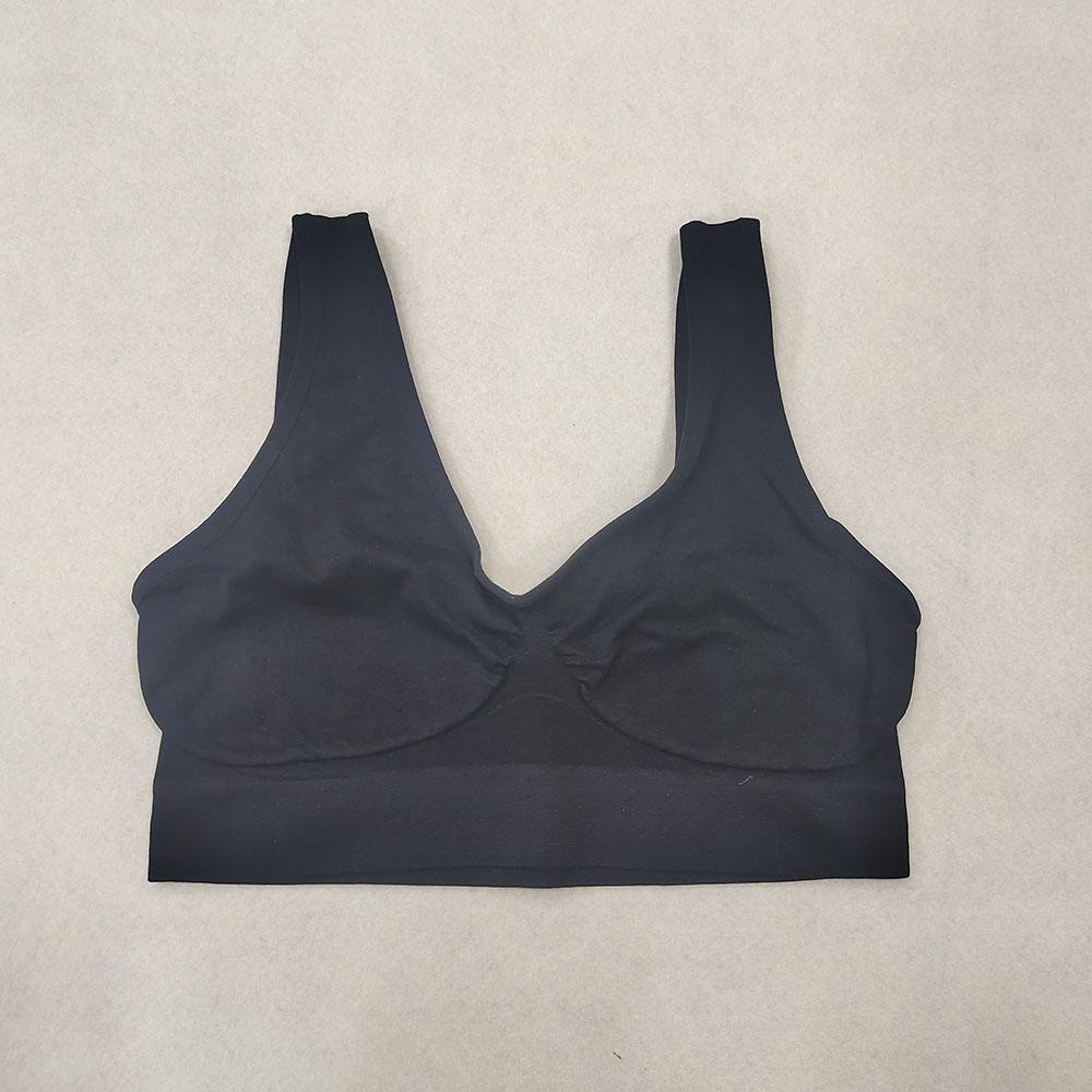 Damen-Sport-BH ohne Polster, Schlaf-Büstenhalter, Unterwäsche, Schlaf, Yoga, Sport-BH, Weste, Übergröße, Oberteil ohne Schwammeinlage, Bralette 3XL von Joom DACH