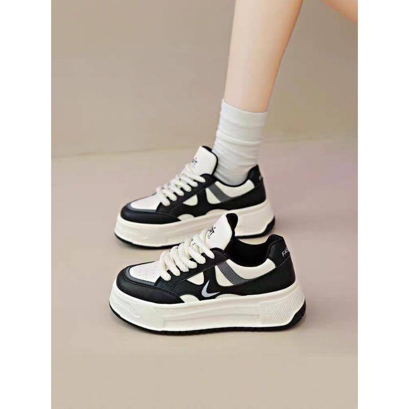 Damen-Sportschuhe, neue Frühlingsschuhe für Damen, weiche Sohle, leicht, erhöht, adretter Stil, atmungsaktiv, lässige Laufschuhe 40 von Joom DACH