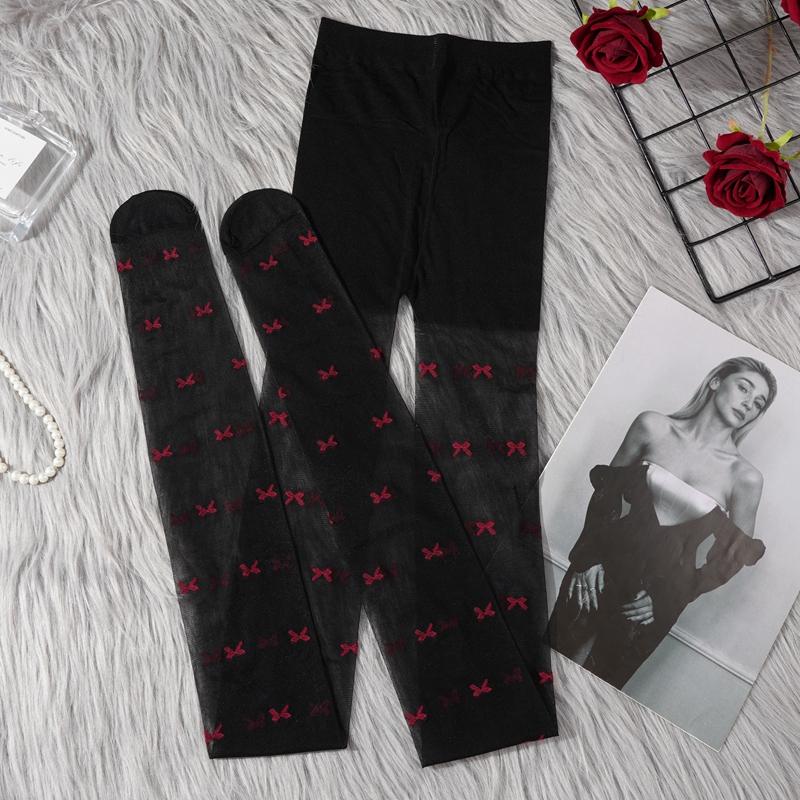 Damen Strumpfhose Transparent Hohe Taille Strumpfhose, Vintage Kontrolltop Strümpfe Strümpfe Ultradünn Transparent Strumpfhose one pair von Joom DACH