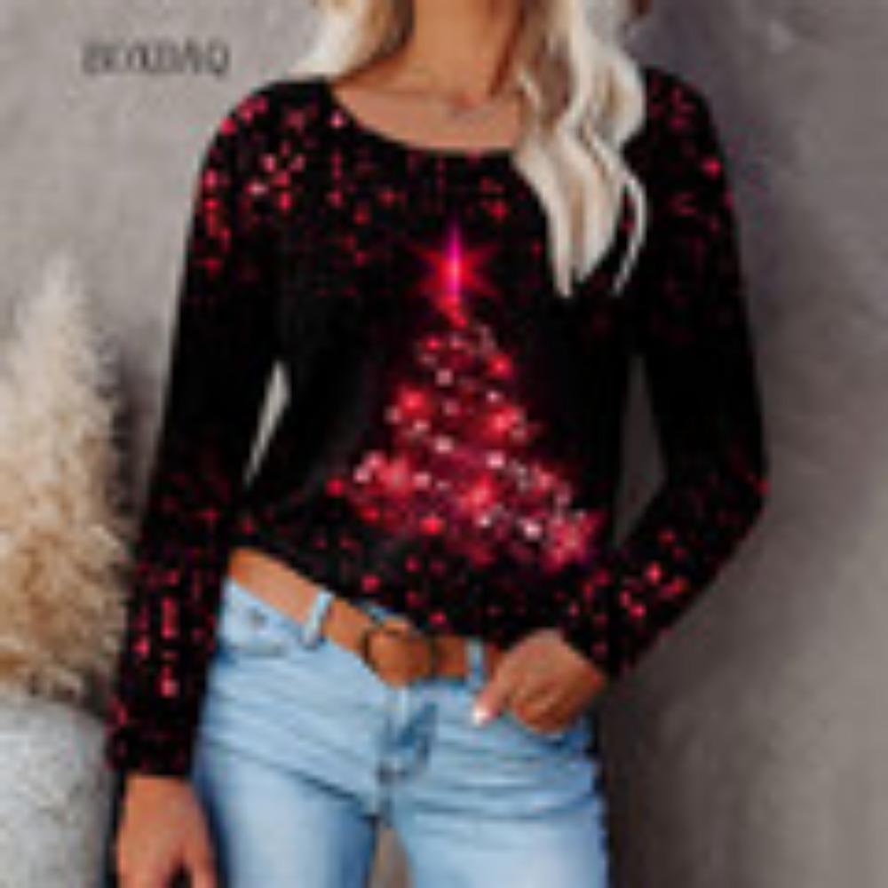Damen Sweatshirt Pullover Hund Casual Sports Schwarz Rot Blau Aktive Sportbekleidung 3D-Druck Mikroelastisches Rundhals-Langarm-Oberteil 5XL Damen Sweatshirt Pullover Hund Casual Sports Schwarz Rot Blau Aktive Sportbekleidung 3D-Druck Mikroelastisches Rundhals-Langarm-Oberteil 5XL von Joom DACH