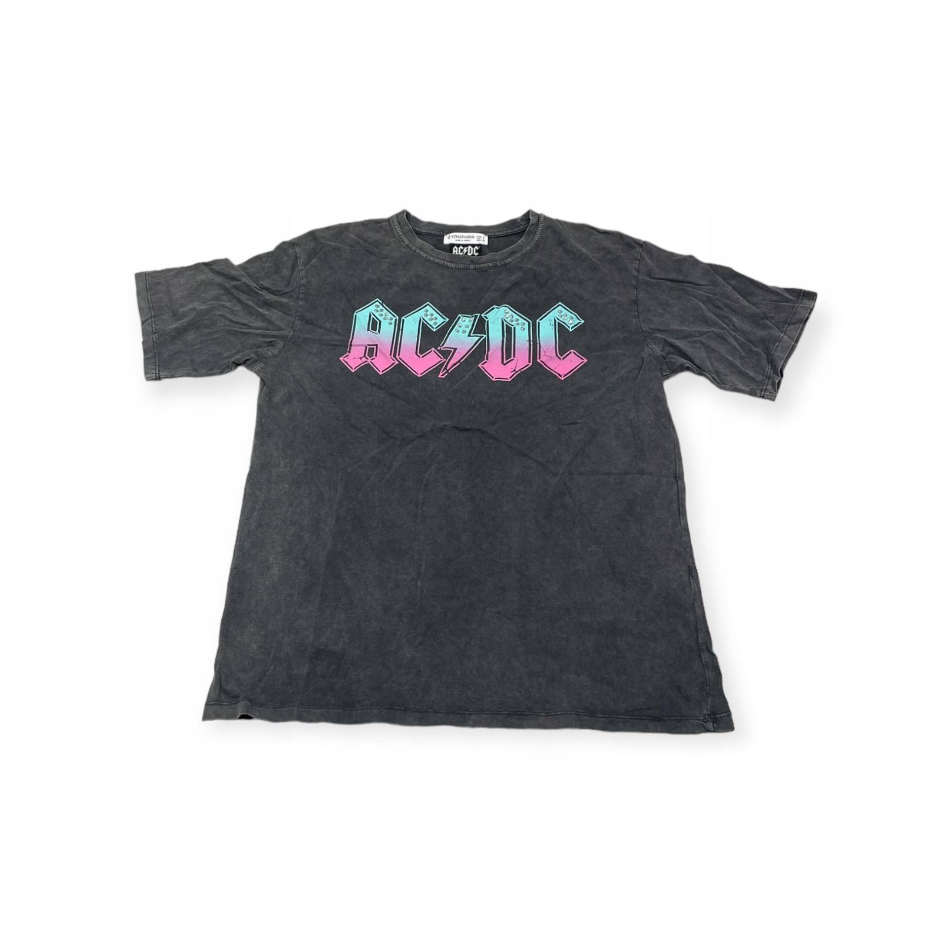 Damen-T-Shirt mit Rundhalsausschnitt AC/DC L von Joom DACH