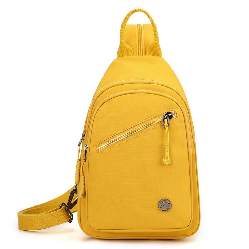 Damen Tasche Outdoor Multifunktionale Brusttasche Umhängetasche Reiserucksack gelb von Joom DACH