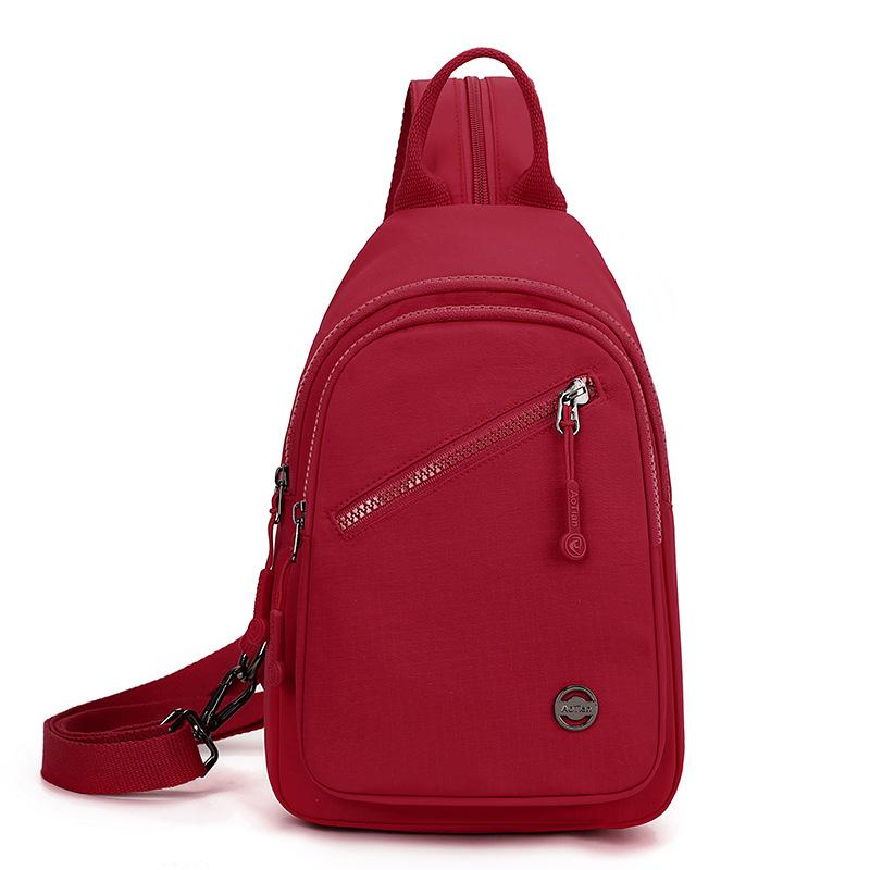 Damen Tasche Outdoor Multifunktionale Brusttasche Umhängetasche Reiserucksack rot von Joom DACH