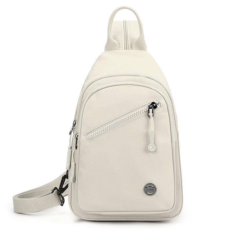 Damen Tasche Outdoor Multifunktionale Brusttasche Umhängetasche Reiserucksack beige von Joom DACH