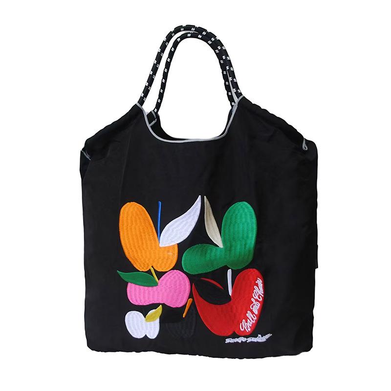 Damen Tote Bag Neue Handtasche mit großer Kapazität Bottom length 30cm, width 9cm, height 40cm schwarz von Joom DACH