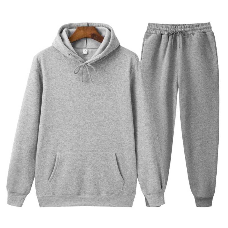 Damen Trainingsanzug Hoodies+Hosen Jogging Jogginghose Sets Winter Jogger Sportanzug Sweatshirt Pullover Mode 3XL von Joom DACH